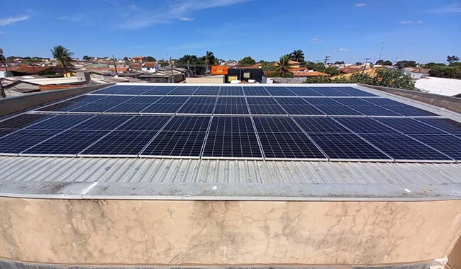 A Índia instalou 1,6 GW de energia solar no telhado em 2022